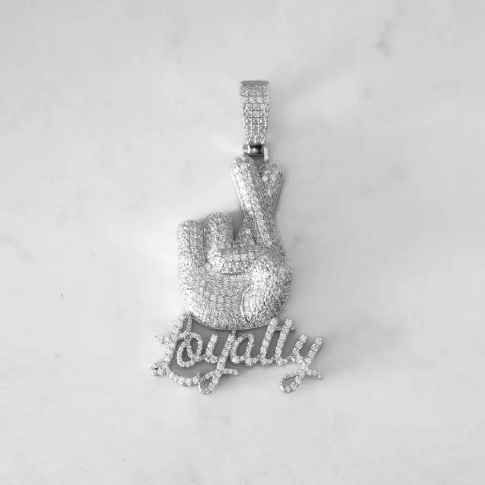 5a Cz Loyalty pendant Necklace